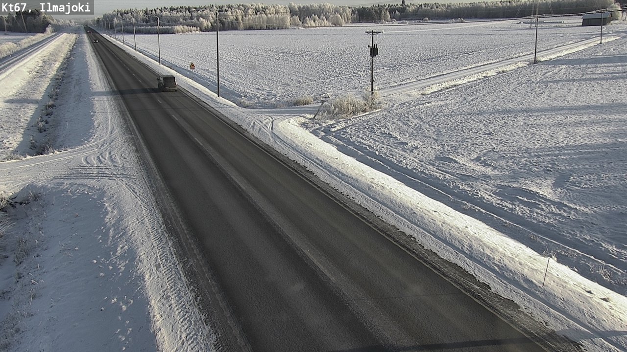 Weather Camera Image Road 67 Ilmajoki, Ilmajoki, Etelä-Pohjanmaa