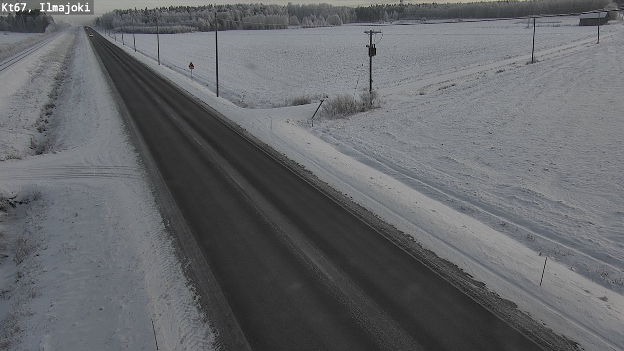 Weather Camera Image Road 67 Ilmajoki, Ilmajoki, Etelä-Pohjanmaa
