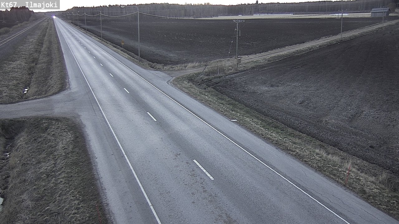 Weather Camera Image Väg 67 Ilmajoki, Ilmajoki, Etelä-Pohjanmaa