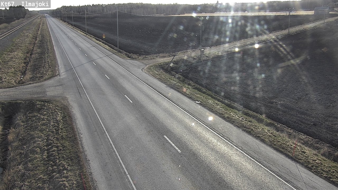 Weather Camera Image Road 67 Ilmajoki, Ilmajoki, Etelä-Pohjanmaa