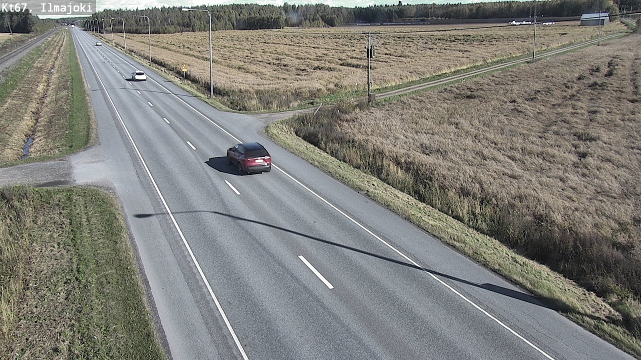 Weather Camera Image Road 67 Ilmajoki, Ilmajoki, Etelä-Pohjanmaa