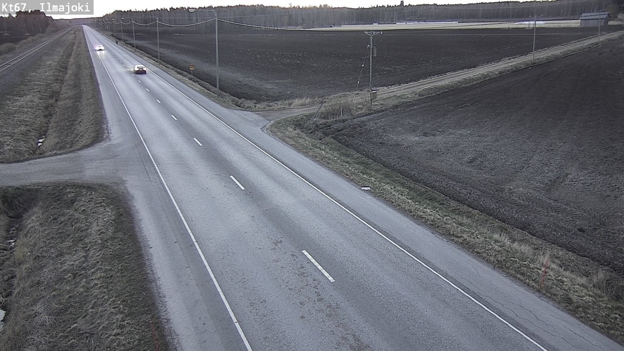 Weather Camera Image Väg 67 Ilmajoki, Ilmajoki, Etelä-Pohjanmaa