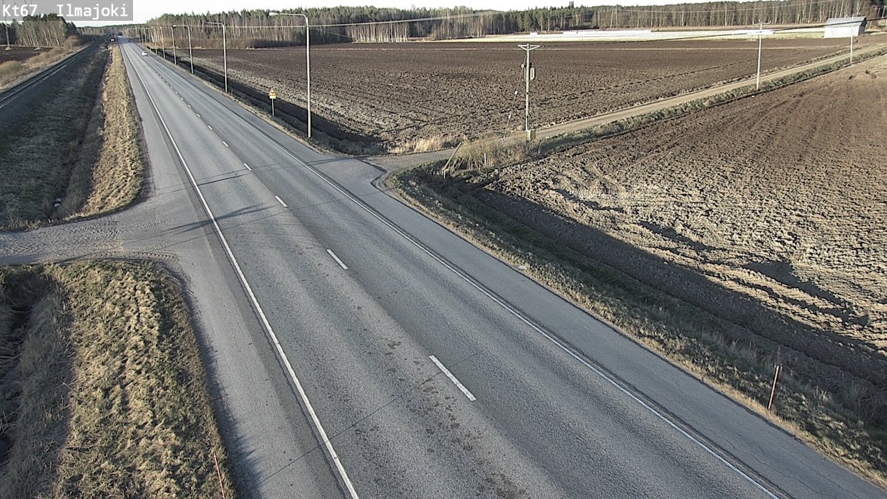Weather Camera Image Road 67 Ilmajoki, Ilmajoki, Etelä-Pohjanmaa