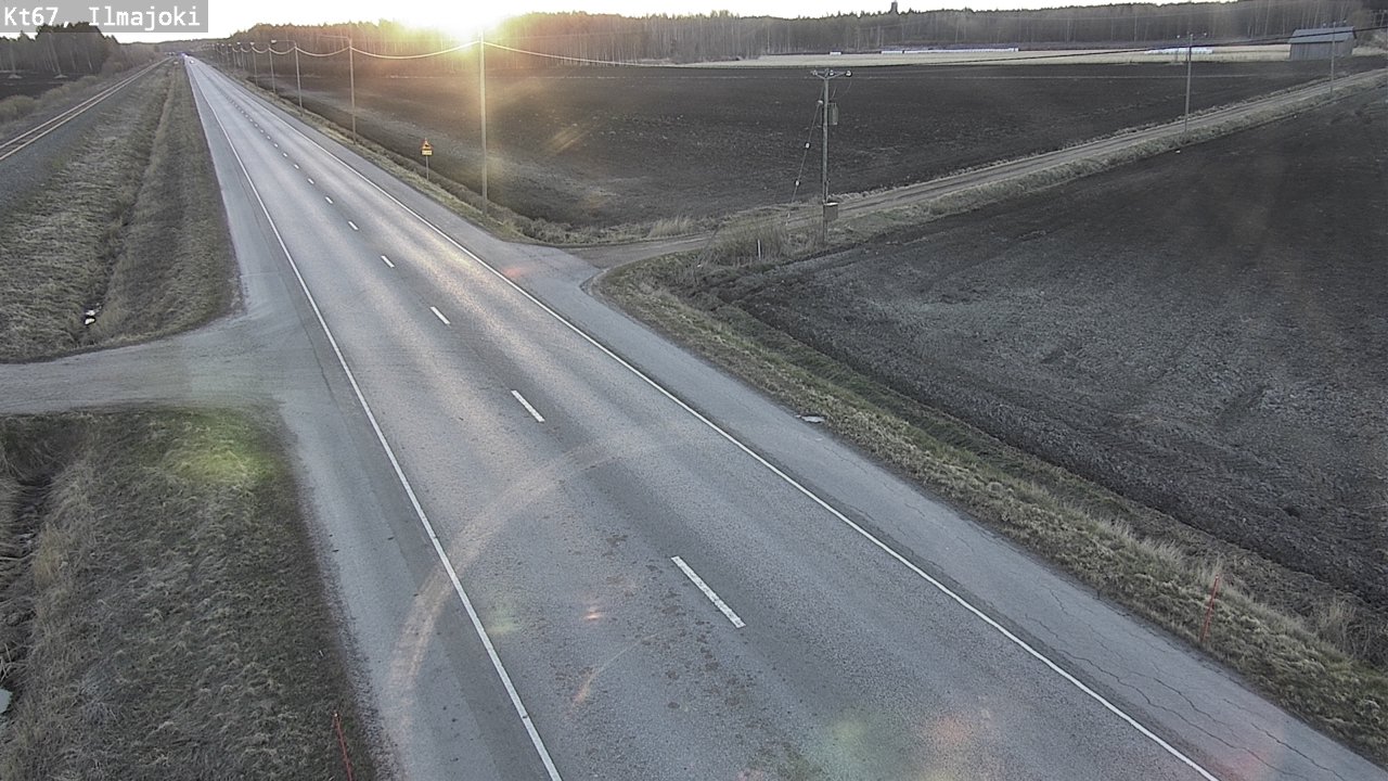Weather Camera Image Väg 67 Ilmajoki, Ilmajoki, Etelä-Pohjanmaa
