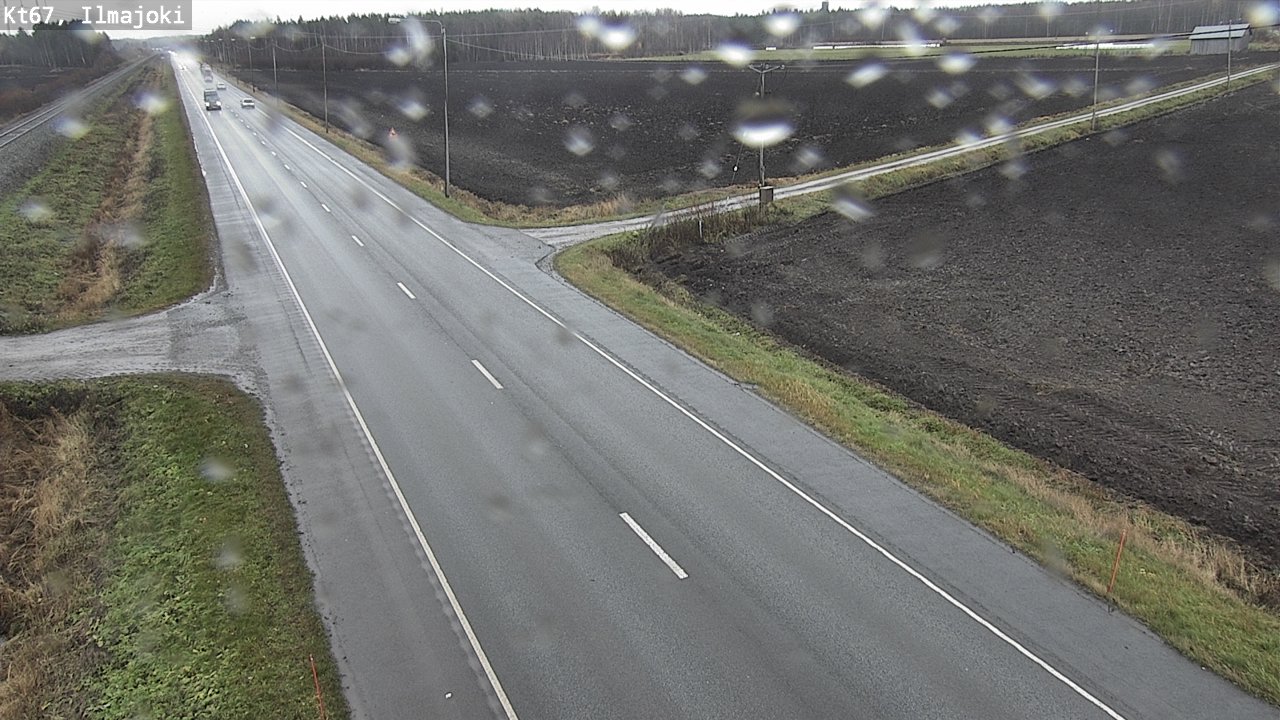 Weather Camera Image Road 67 Ilmajoki, Ilmajoki, Etelä-Pohjanmaa