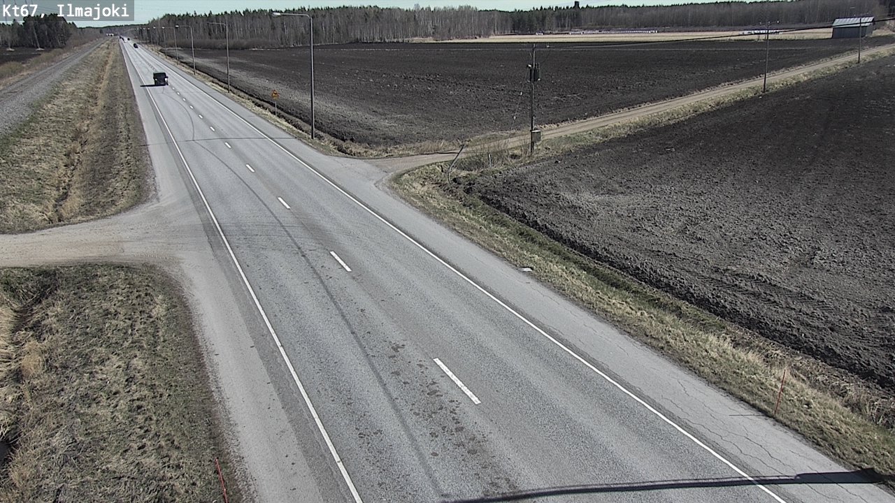 Weather Camera Image Road 67 Ilmajoki, Ilmajoki, Etelä-Pohjanmaa
