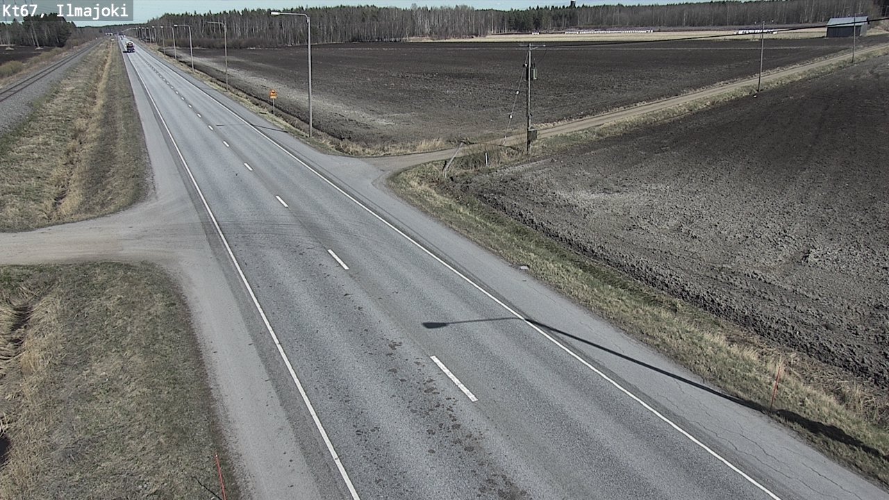 Weather Camera Image Road 67 Ilmajoki, Ilmajoki, Etelä-Pohjanmaa