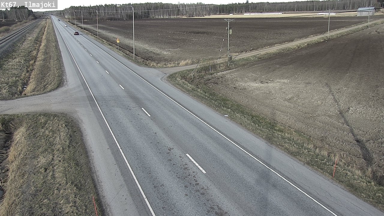 Weather Camera Image Road 67 Ilmajoki, Ilmajoki, Etelä-Pohjanmaa