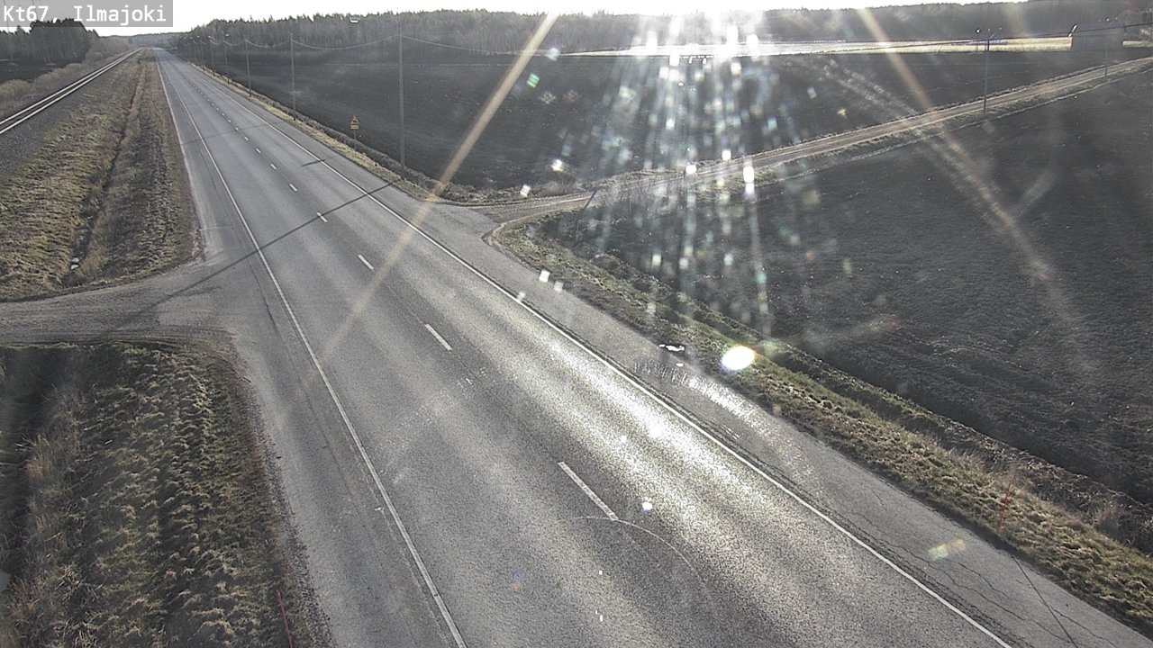 Weather Camera Image Road 67 Ilmajoki, Ilmajoki, Etelä-Pohjanmaa