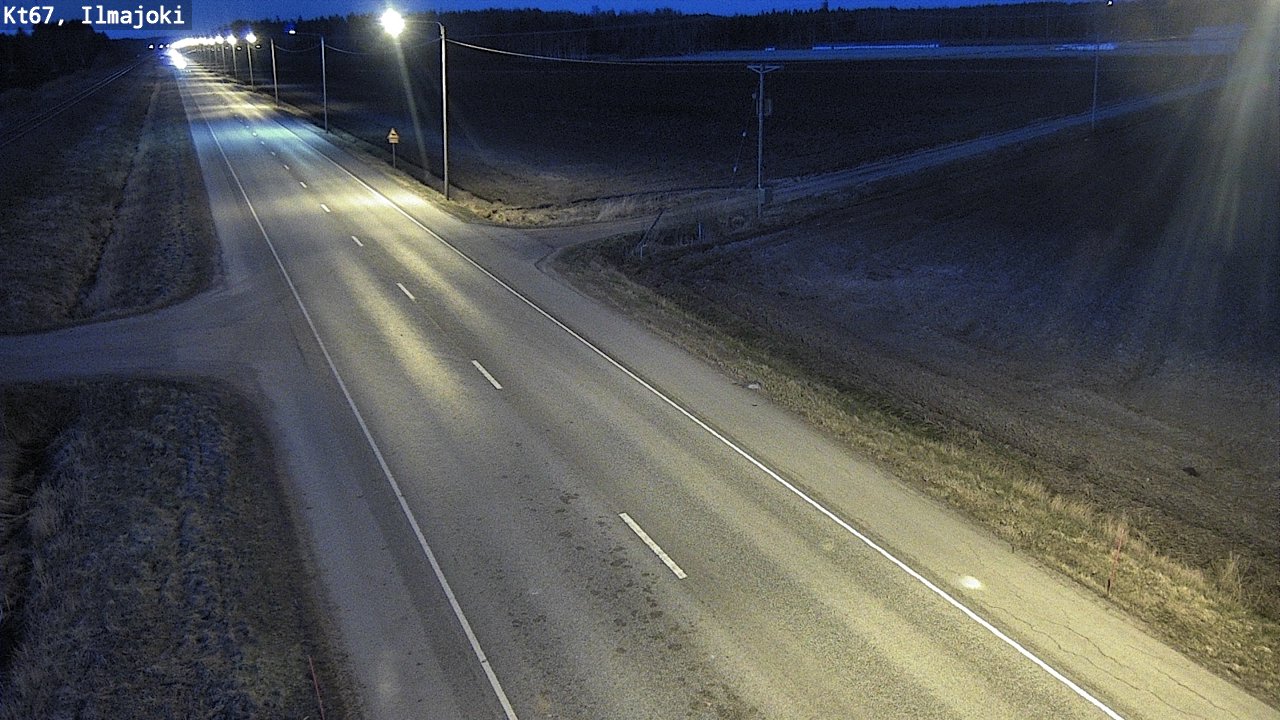 Weather Camera Image Road 67 Ilmajoki, Ilmajoki, Etelä-Pohjanmaa