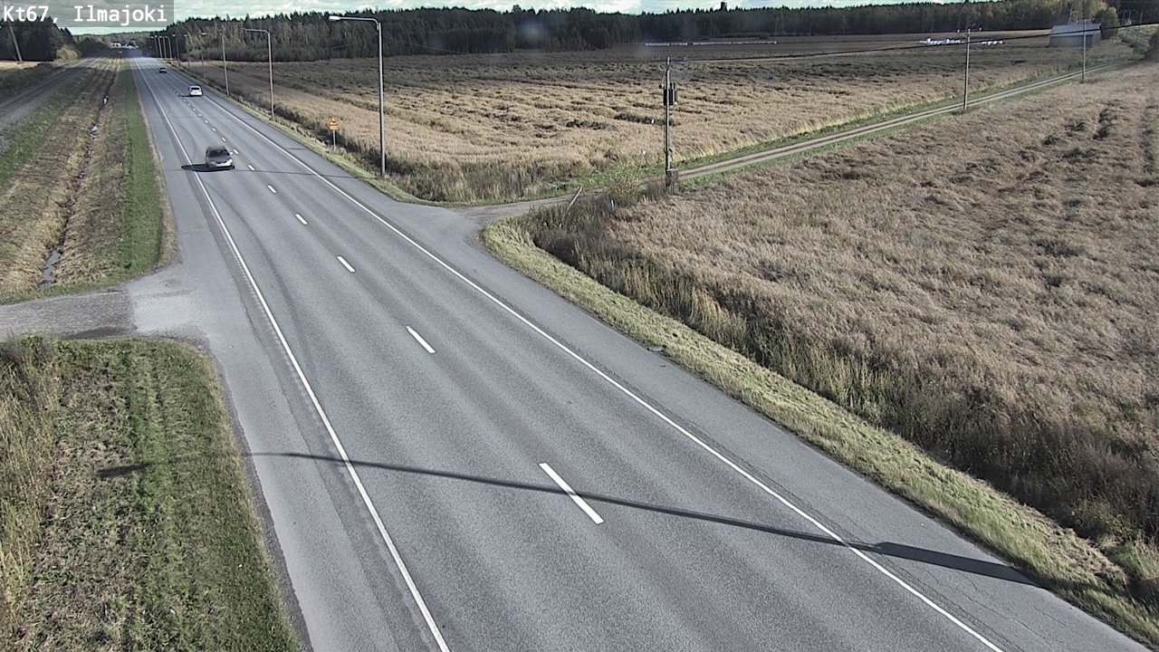 Weather Camera Image Road 67 Ilmajoki, Ilmajoki, Etelä-Pohjanmaa