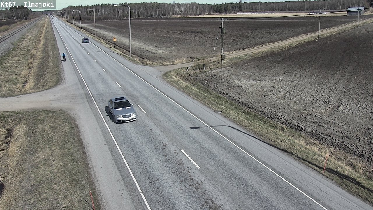 Weather Camera Image Road 67 Ilmajoki, Ilmajoki, Etelä-Pohjanmaa