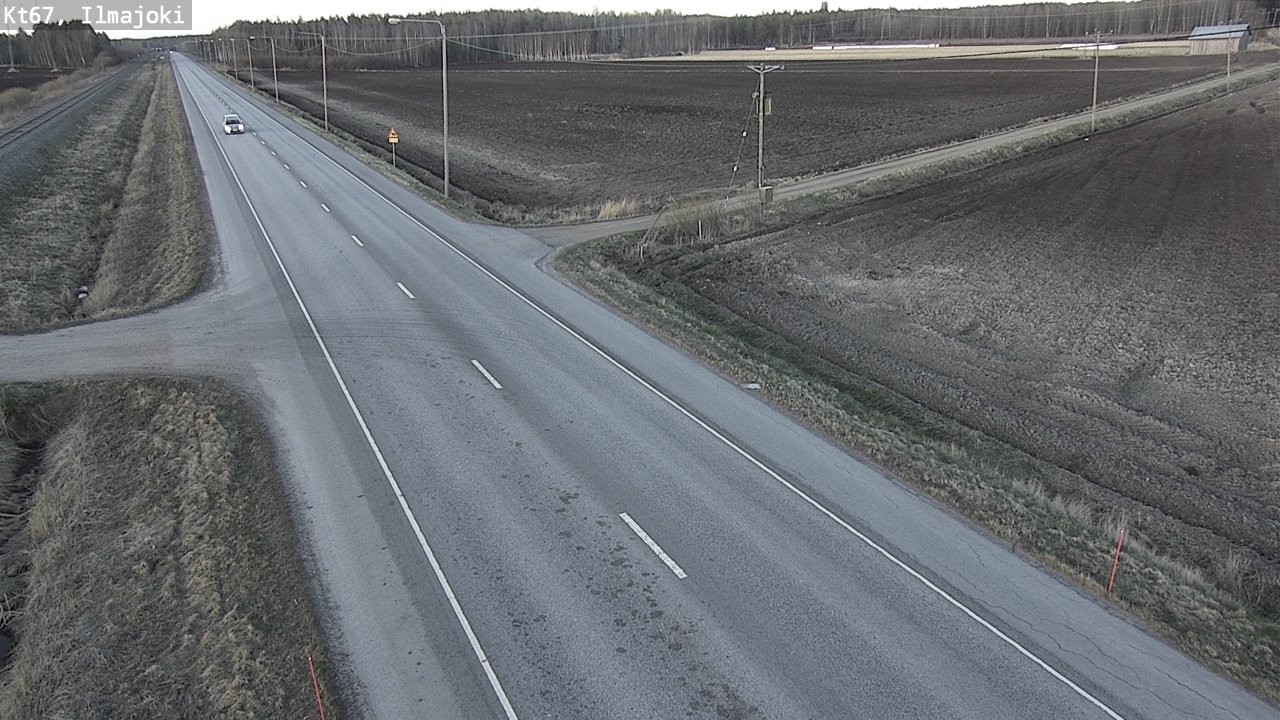 Weather Camera Image Road 67 Ilmajoki, Ilmajoki, Etelä-Pohjanmaa