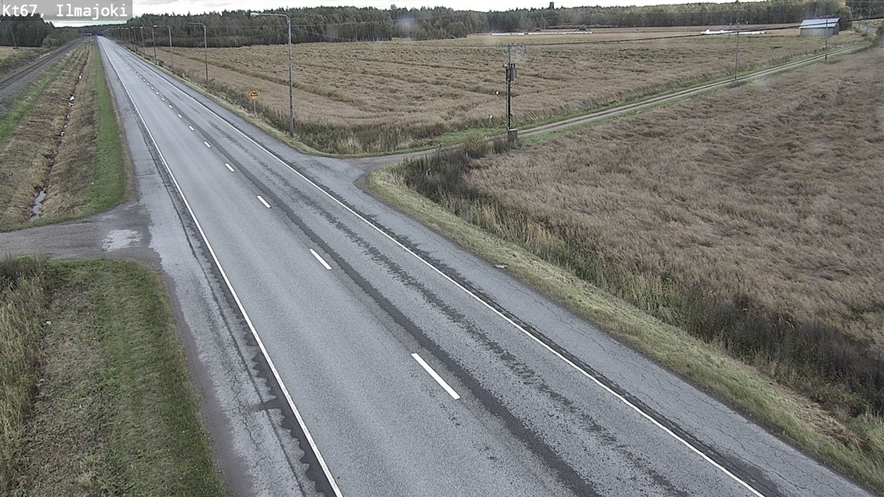 Weather Camera Image Road 67 Ilmajoki, Ilmajoki, Etelä-Pohjanmaa