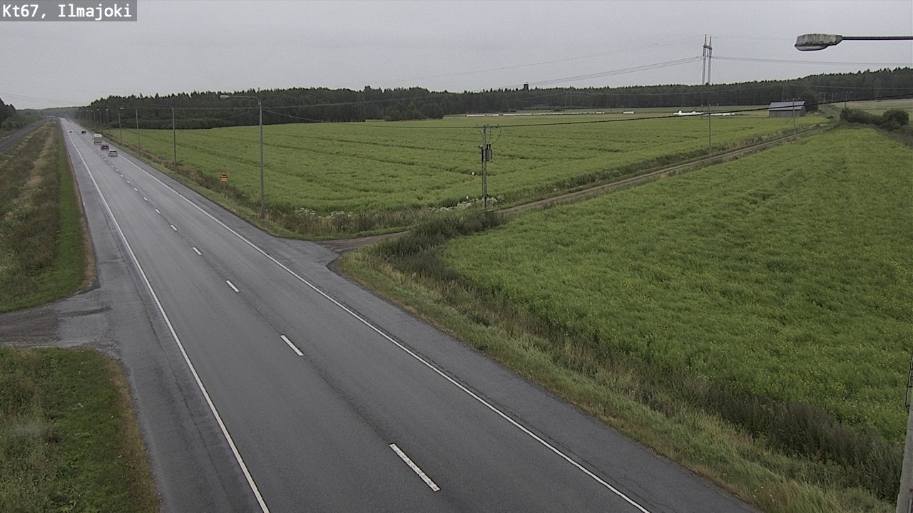 Weather Camera Image Road 67 Ilmajoki, Ilmajoki, Etelä-Pohjanmaa