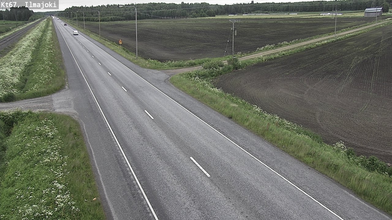 Weather Camera Image Road 67 Ilmajoki, Ilmajoki, Etelä-Pohjanmaa