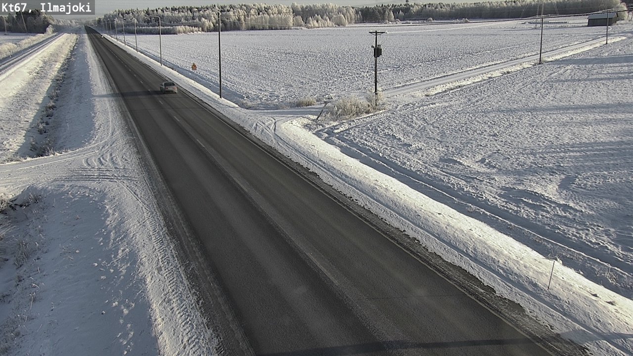 Weather Camera Image Road 67 Ilmajoki, Ilmajoki, Etelä-Pohjanmaa