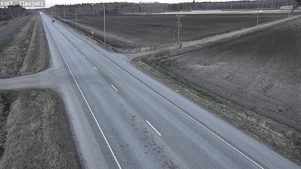Weather Camera Image Road 67 Ilmajoki, Ilmajoki, Etelä-Pohjanmaa