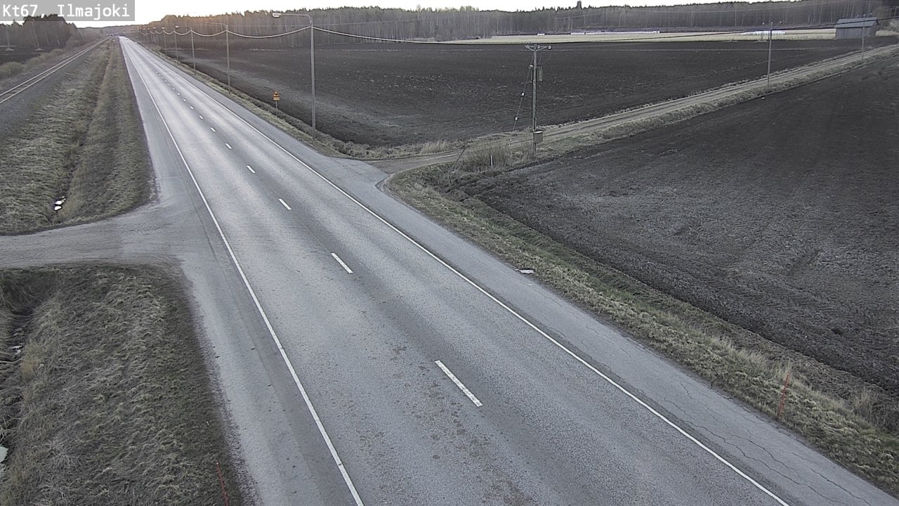 Weather Camera Image Väg 67 Ilmajoki, Ilmajoki, Etelä-Pohjanmaa