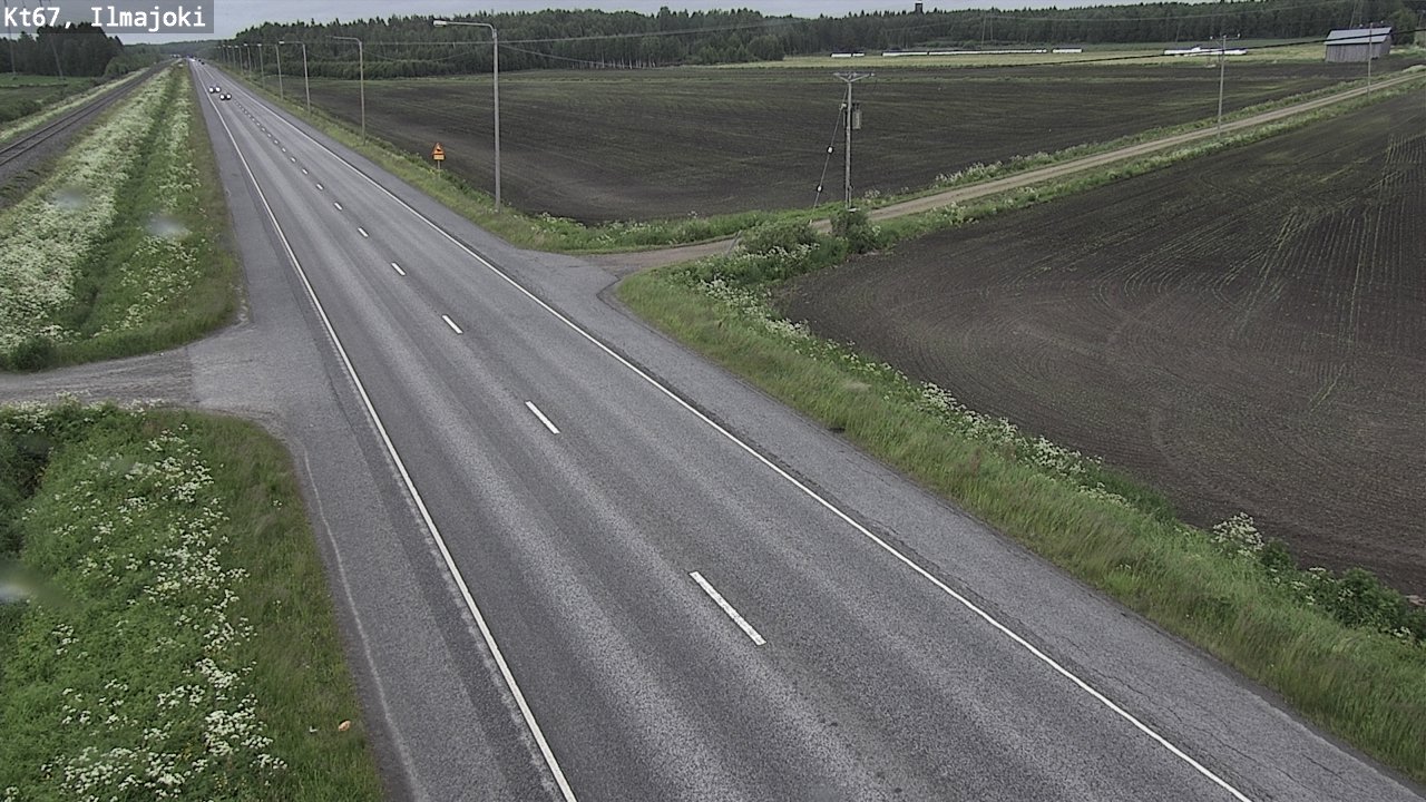 Weather Camera Image Road 67 Ilmajoki, Ilmajoki, Etelä-Pohjanmaa