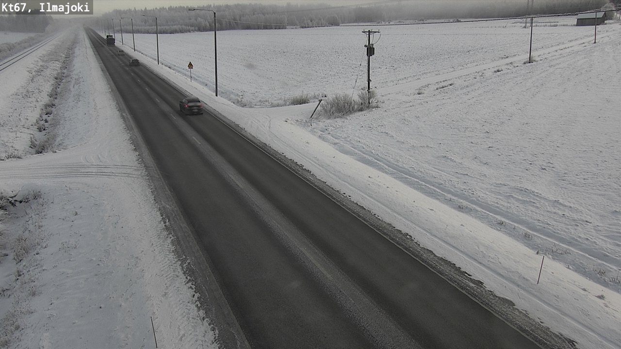 Weather Camera Image Road 67 Ilmajoki, Ilmajoki, Etelä-Pohjanmaa