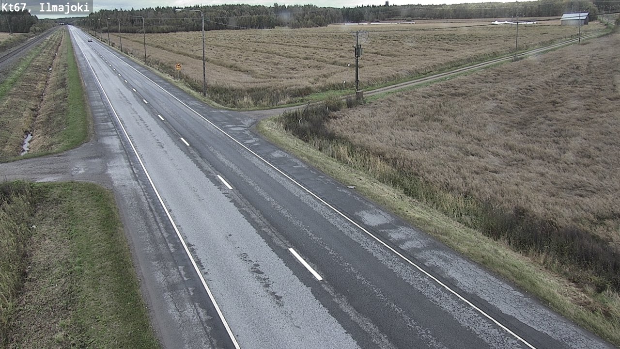 Weather Camera Image Road 67 Ilmajoki, Ilmajoki, Etelä-Pohjanmaa