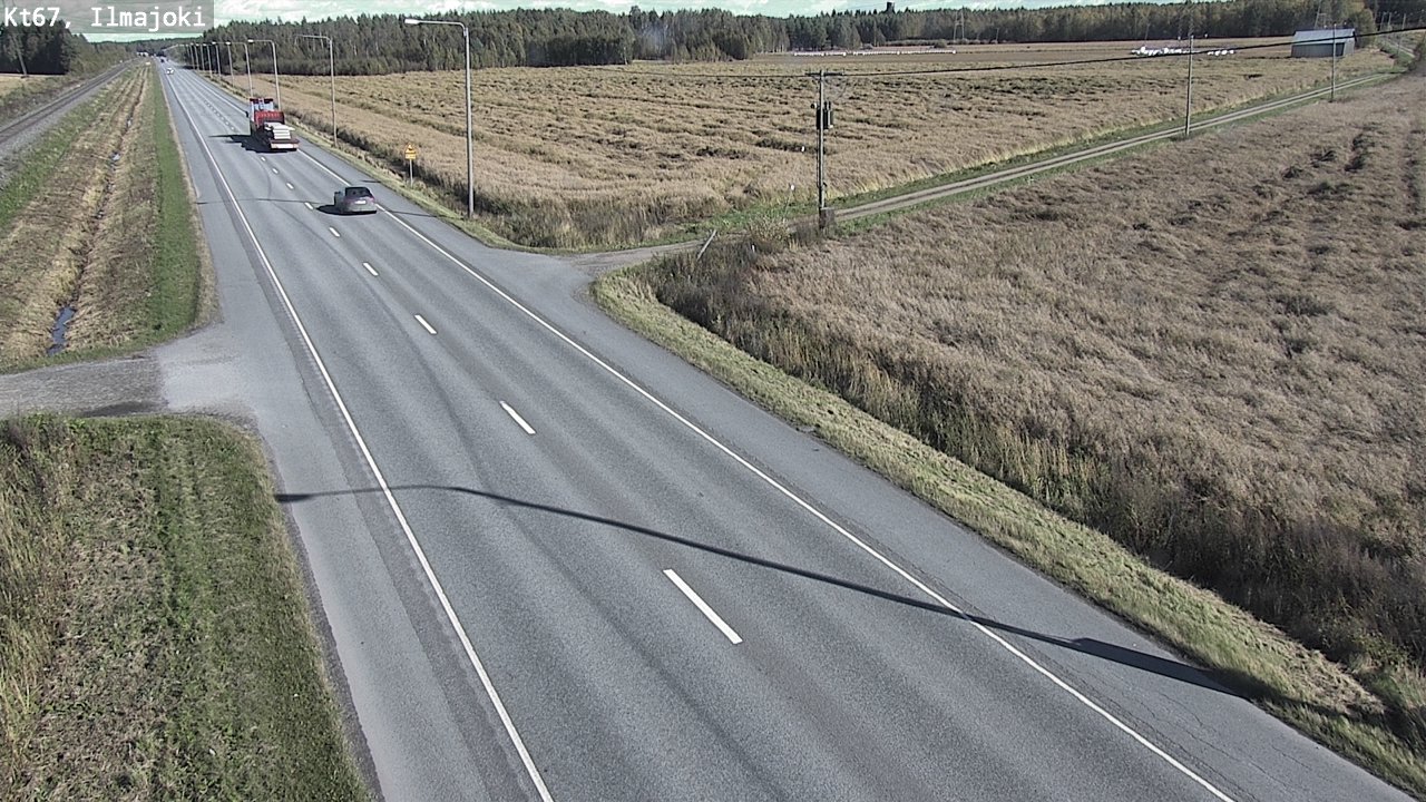 Weather Camera Image Road 67 Ilmajoki, Ilmajoki, Etelä-Pohjanmaa