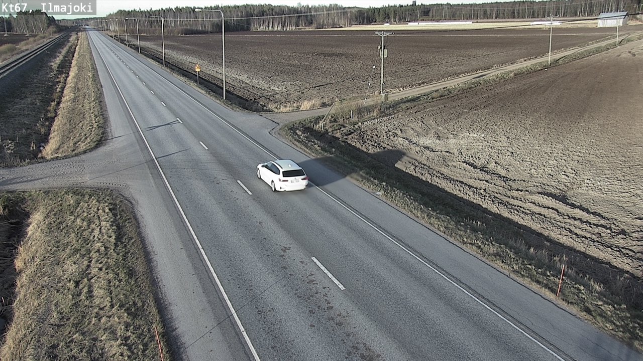Weather Camera Image Road 67 Ilmajoki, Ilmajoki, Etelä-Pohjanmaa