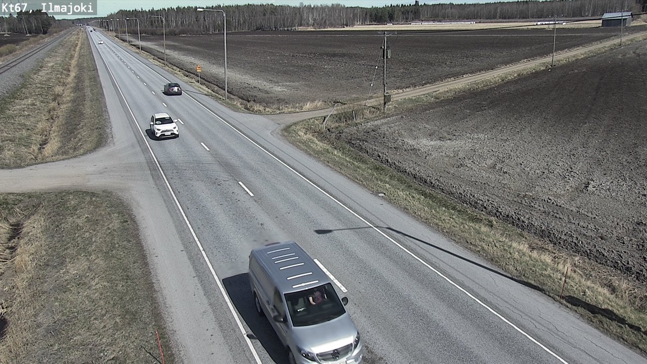 Weather Camera Image Road 67 Ilmajoki, Ilmajoki, Etelä-Pohjanmaa