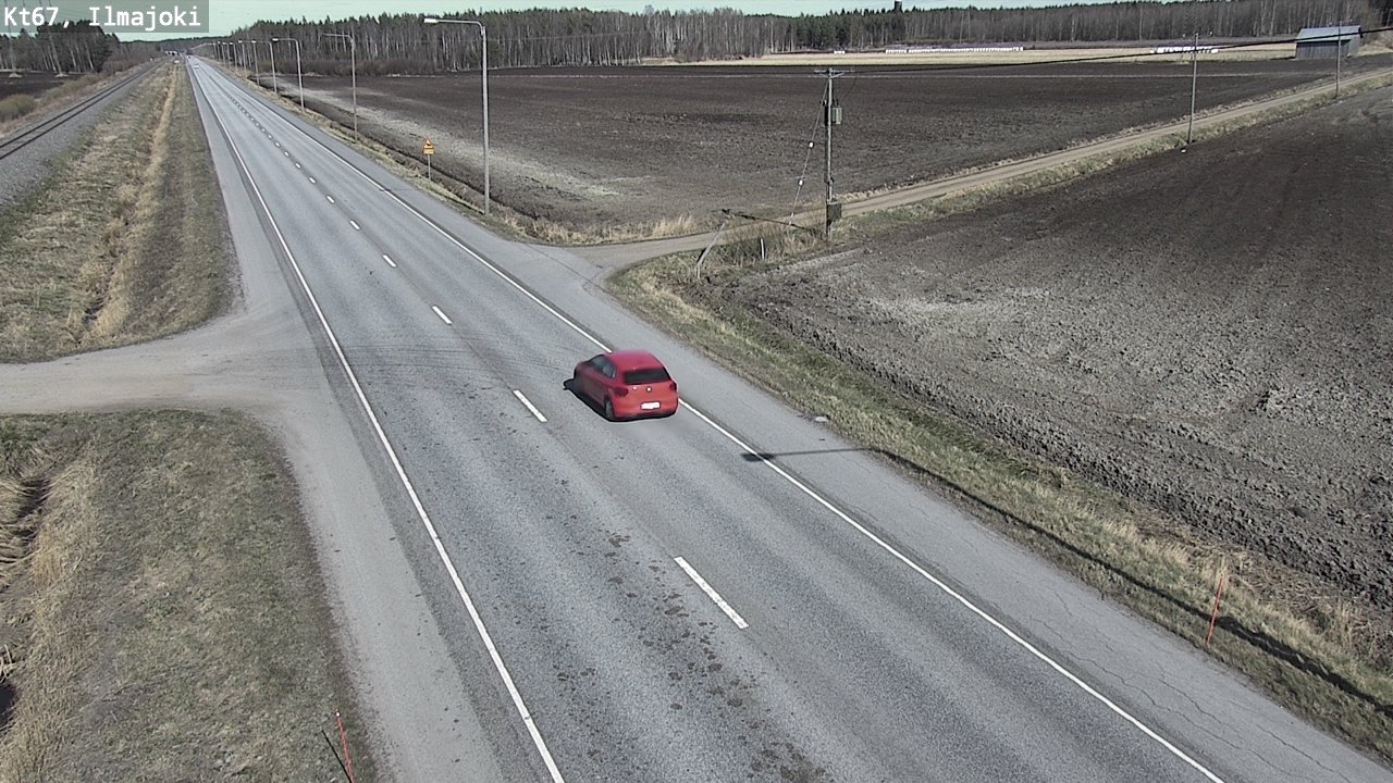 Weather Camera Image Road 67 Ilmajoki, Ilmajoki, Etelä-Pohjanmaa