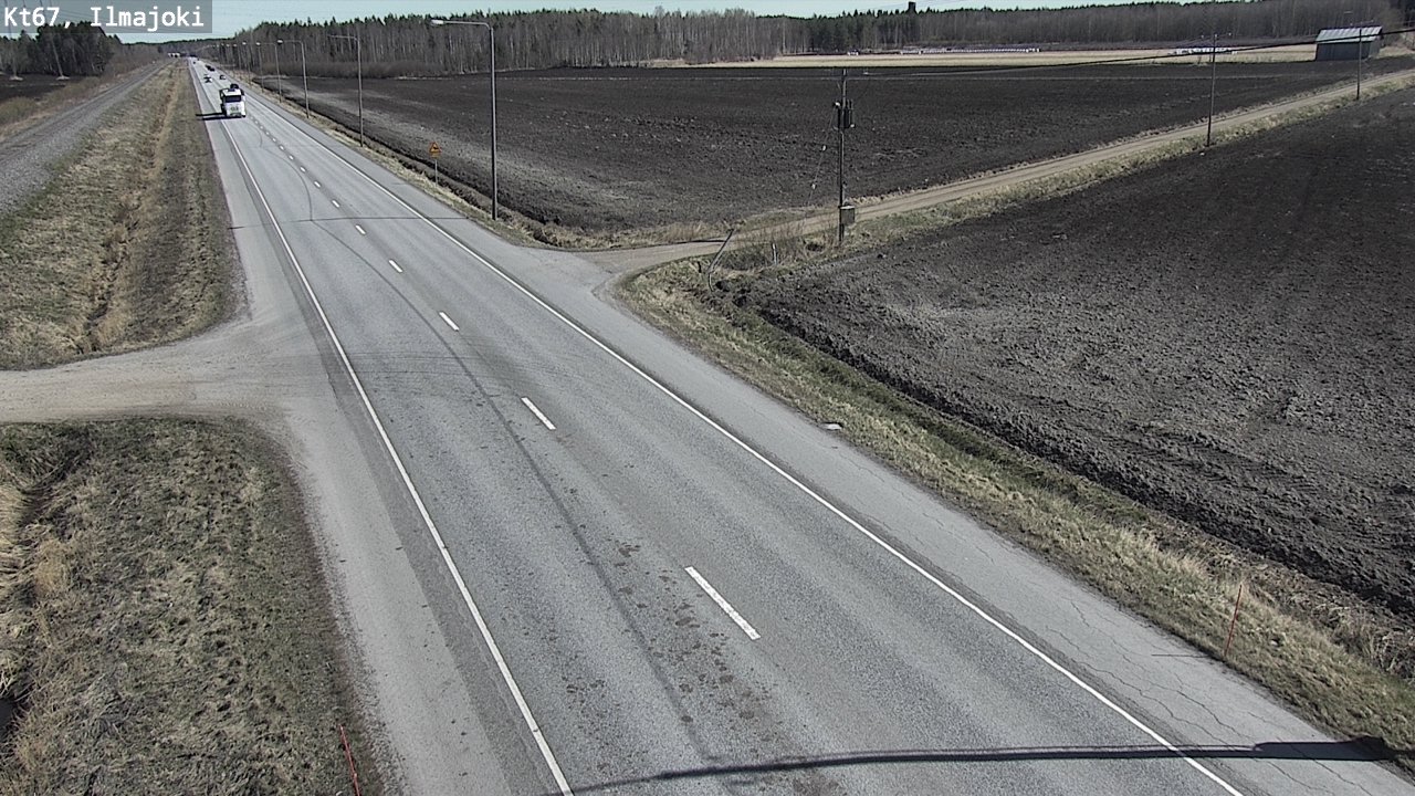 Weather Camera Image Road 67 Ilmajoki, Ilmajoki, Etelä-Pohjanmaa