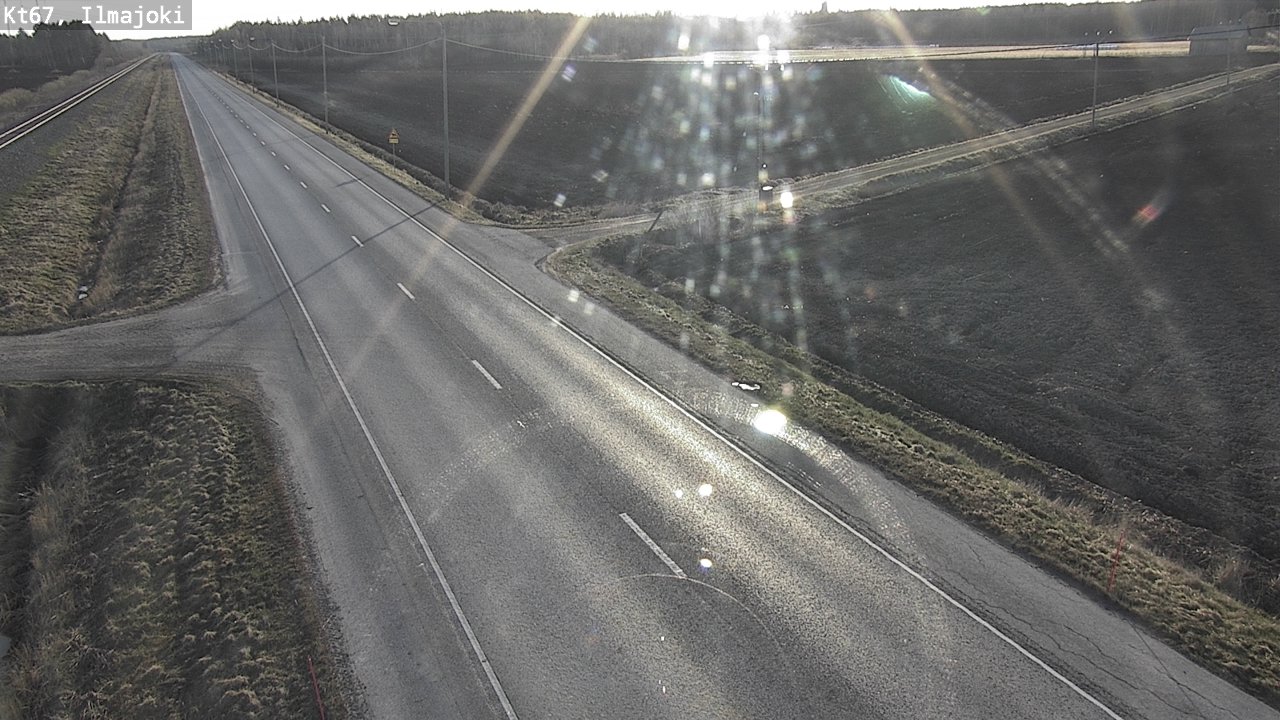 Weather Camera Image Road 67 Ilmajoki, Ilmajoki, Etelä-Pohjanmaa