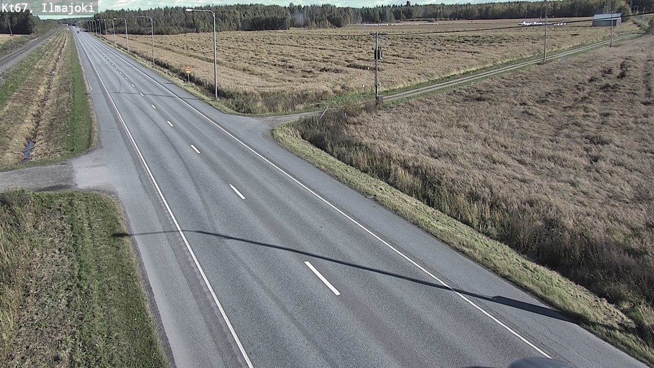 Weather Camera Image Road 67 Ilmajoki, Ilmajoki, Etelä-Pohjanmaa