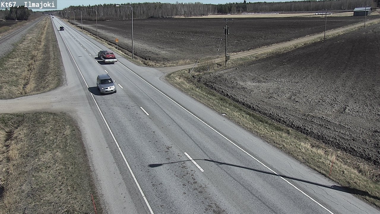 Weather Camera Image Road 67 Ilmajoki, Ilmajoki, Etelä-Pohjanmaa
