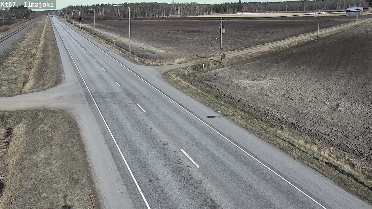 Weather Camera Image Road 67 Ilmajoki, Ilmajoki, Etelä-Pohjanmaa