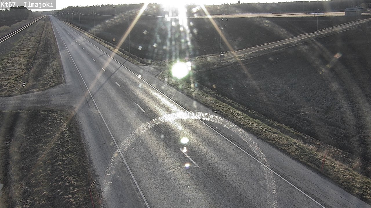 Weather Camera Image Road 67 Ilmajoki, Ilmajoki, Etelä-Pohjanmaa
