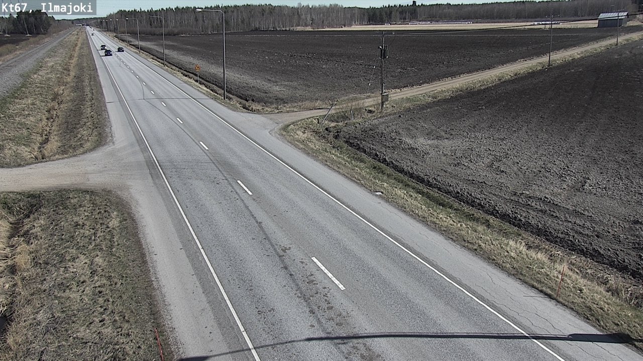 Weather Camera Image Road 67 Ilmajoki, Ilmajoki, Etelä-Pohjanmaa