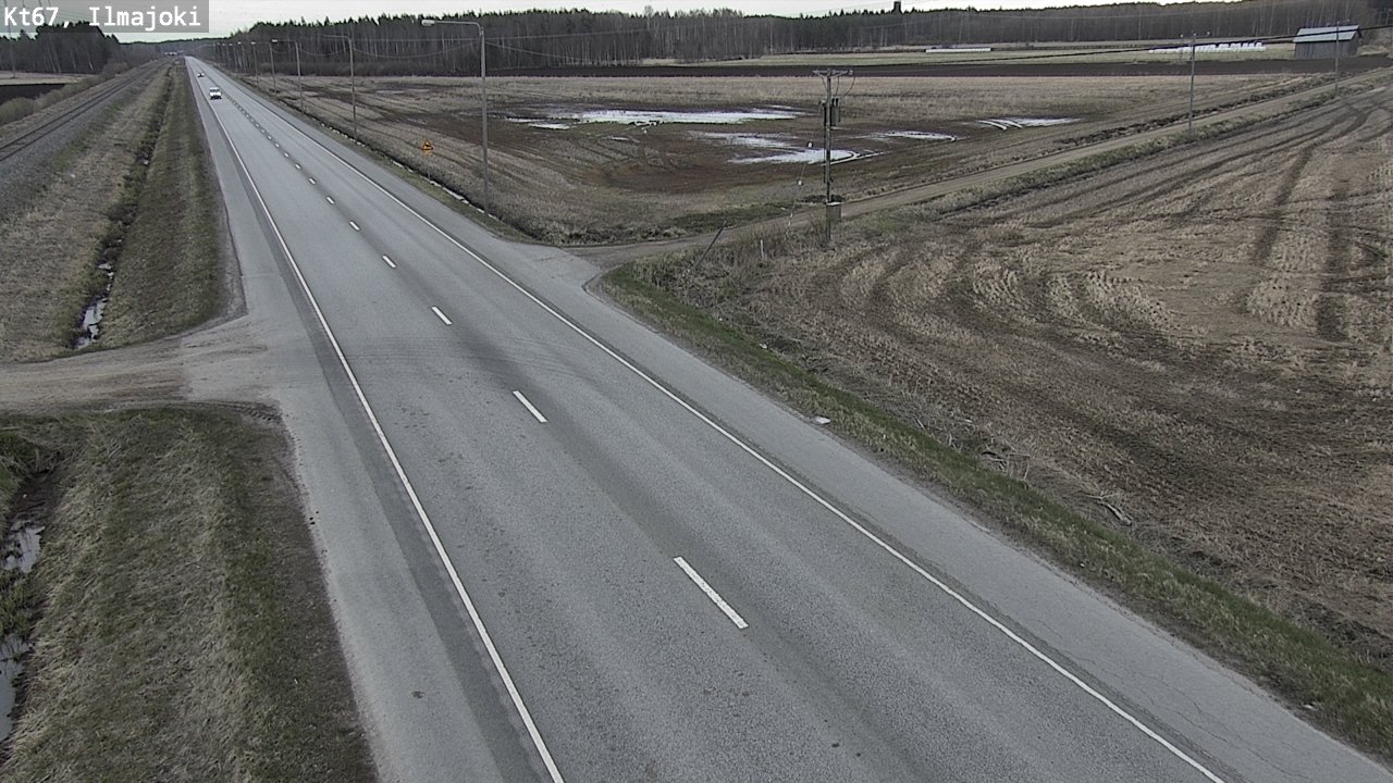 Weather Camera Image Väg 67 Ilmajoki, Ilmajoki, Etelä-Pohjanmaa