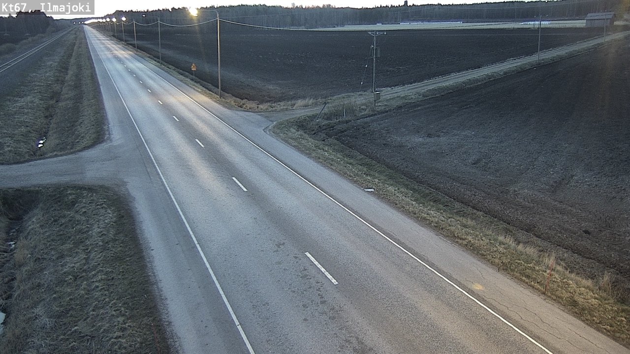 Weather Camera Image Väg 67 Ilmajoki, Ilmajoki, Etelä-Pohjanmaa