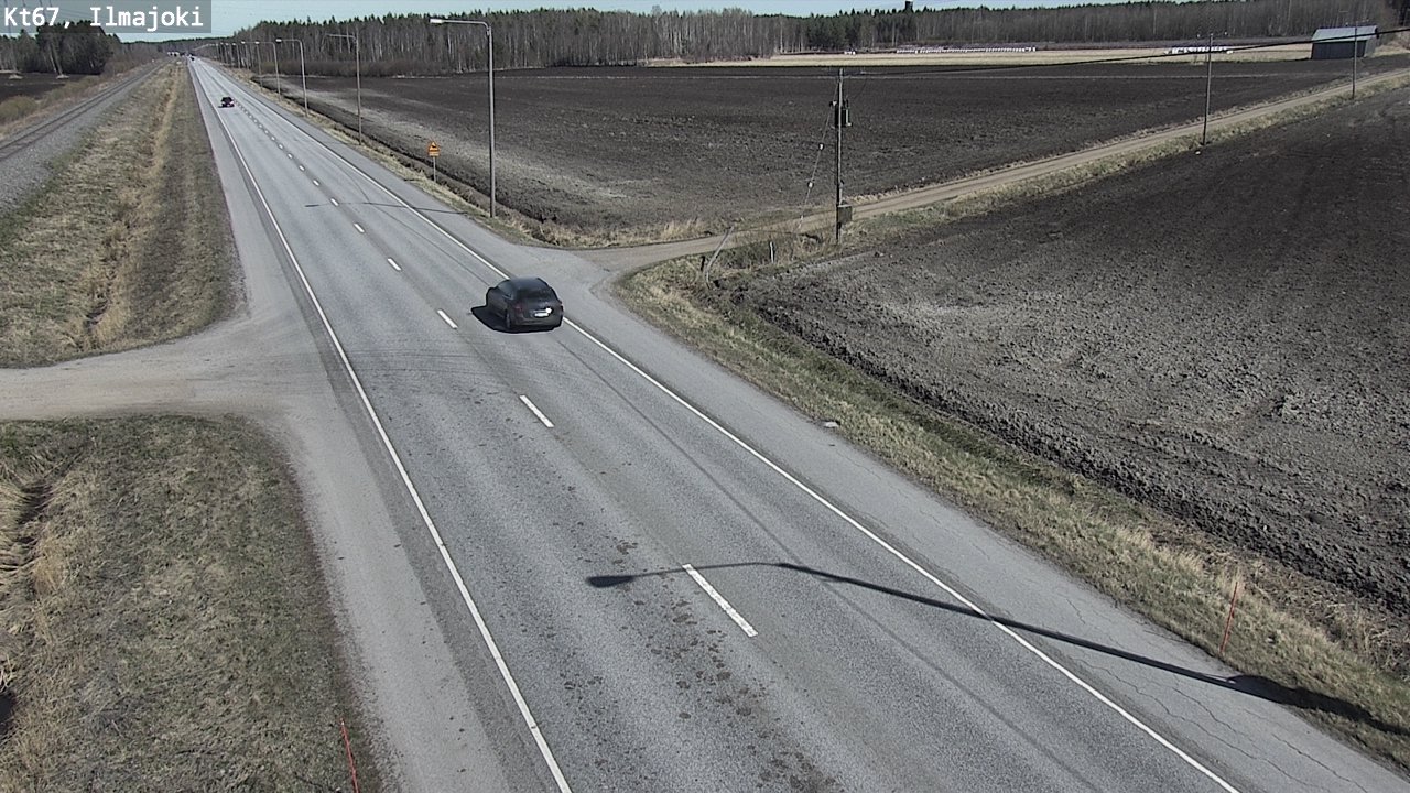 Weather Camera Image Road 67 Ilmajoki, Ilmajoki, Etelä-Pohjanmaa