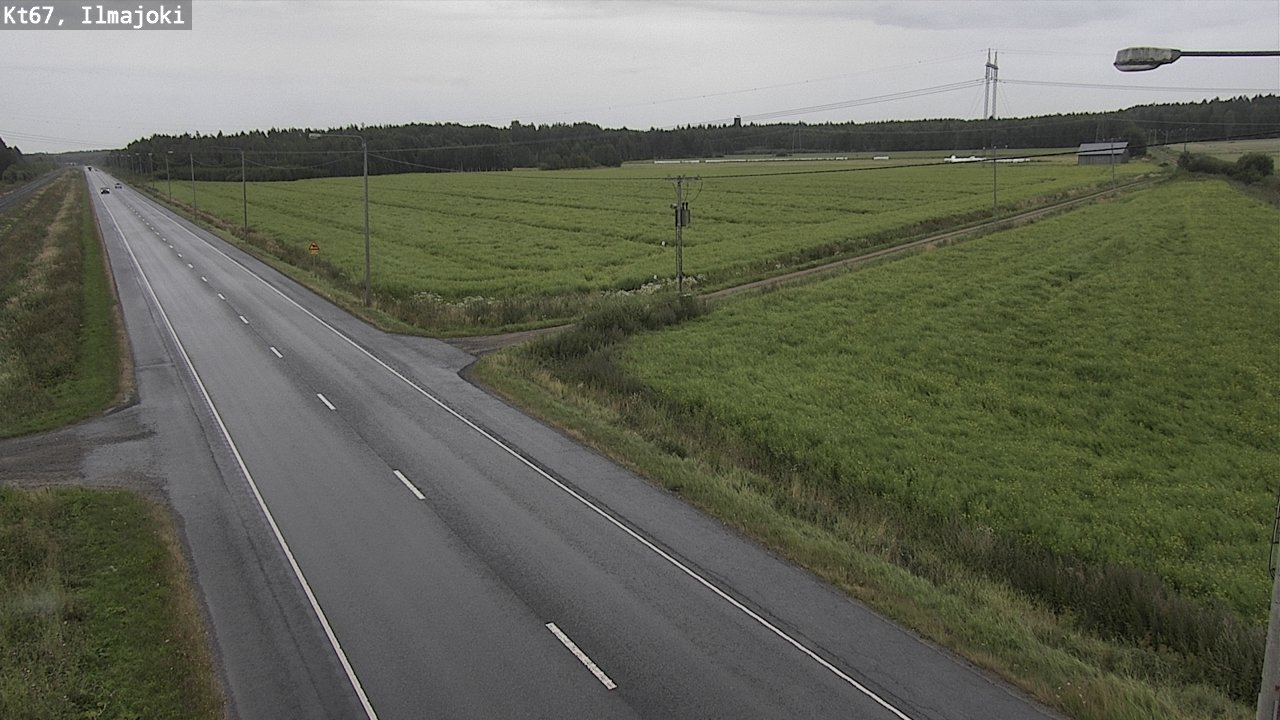 Weather Camera Image Road 67 Ilmajoki, Ilmajoki, Etelä-Pohjanmaa