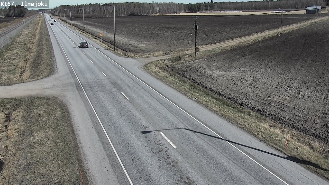 Weather Camera Image Road 67 Ilmajoki, Ilmajoki, Etelä-Pohjanmaa