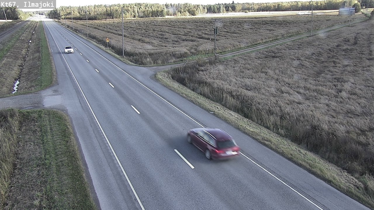 Weather Camera Image Road 67 Ilmajoki, Ilmajoki, Etelä-Pohjanmaa