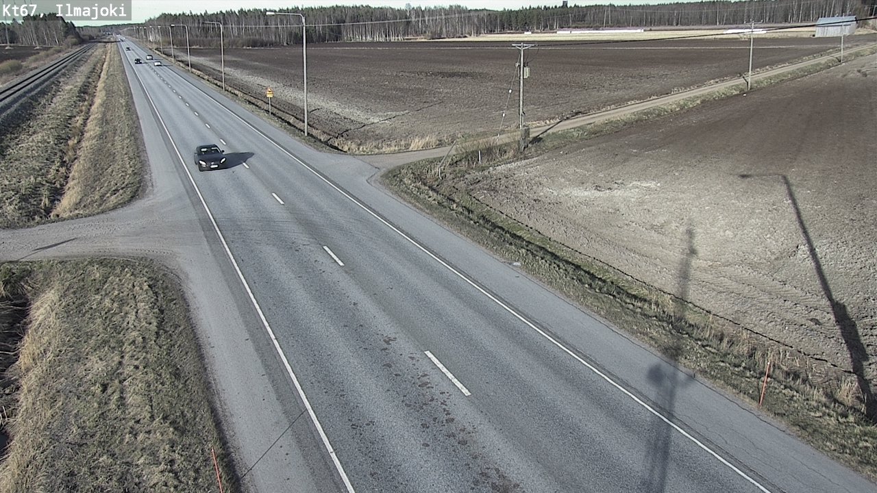 Weather Camera Image Road 67 Ilmajoki, Ilmajoki, Etelä-Pohjanmaa