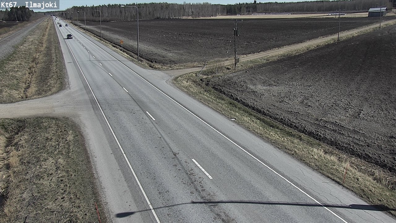 Weather Camera Image Road 67 Ilmajoki, Ilmajoki, Etelä-Pohjanmaa