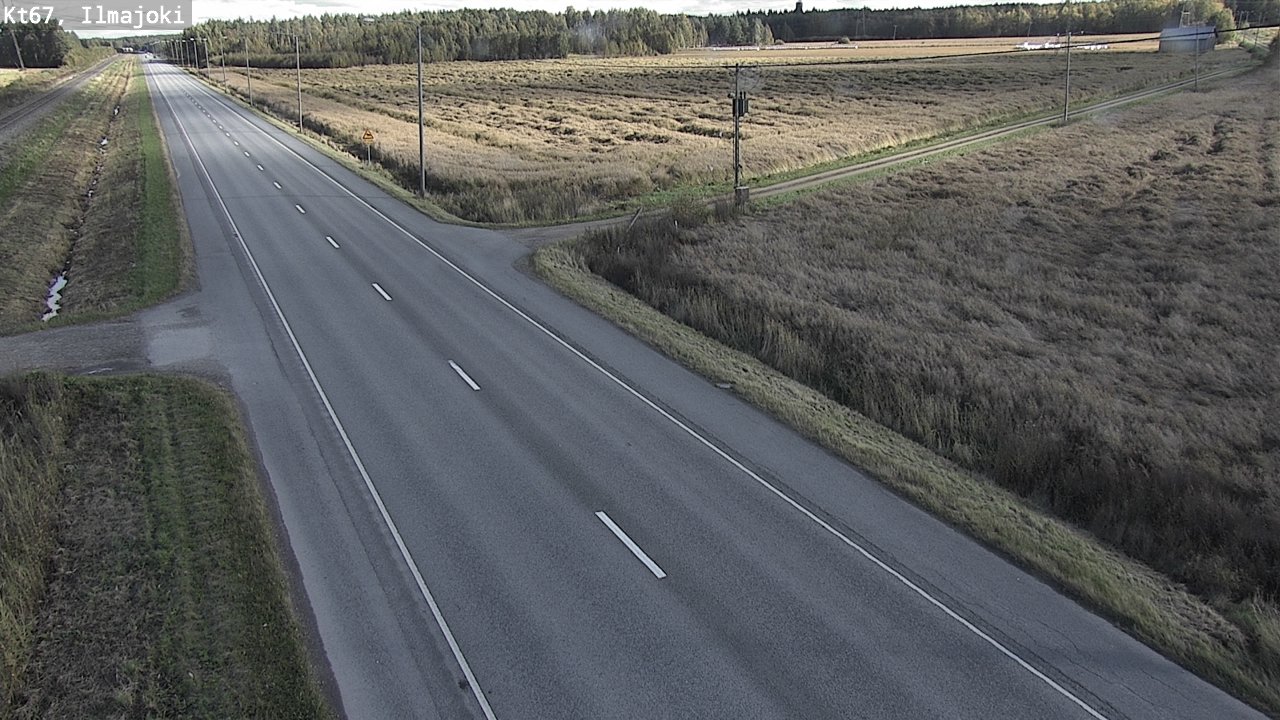 Weather Camera Image Road 67 Ilmajoki, Ilmajoki, Etelä-Pohjanmaa