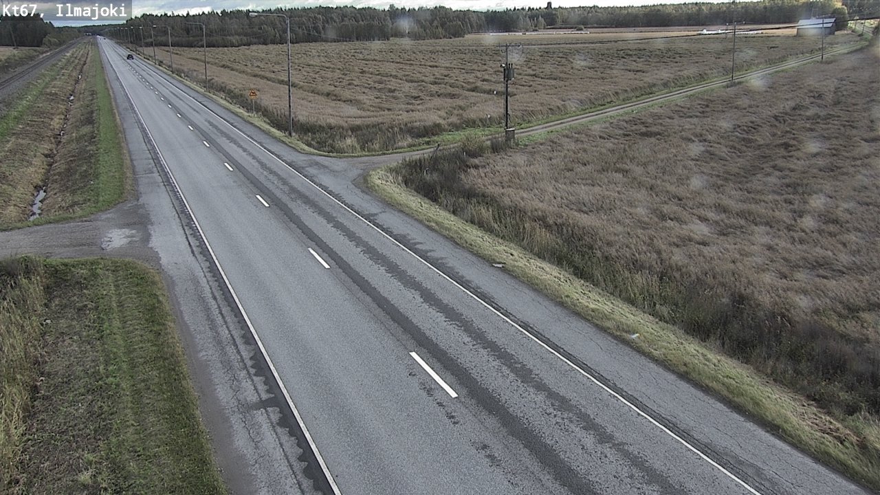 Weather Camera Image Road 67 Ilmajoki, Ilmajoki, Etelä-Pohjanmaa