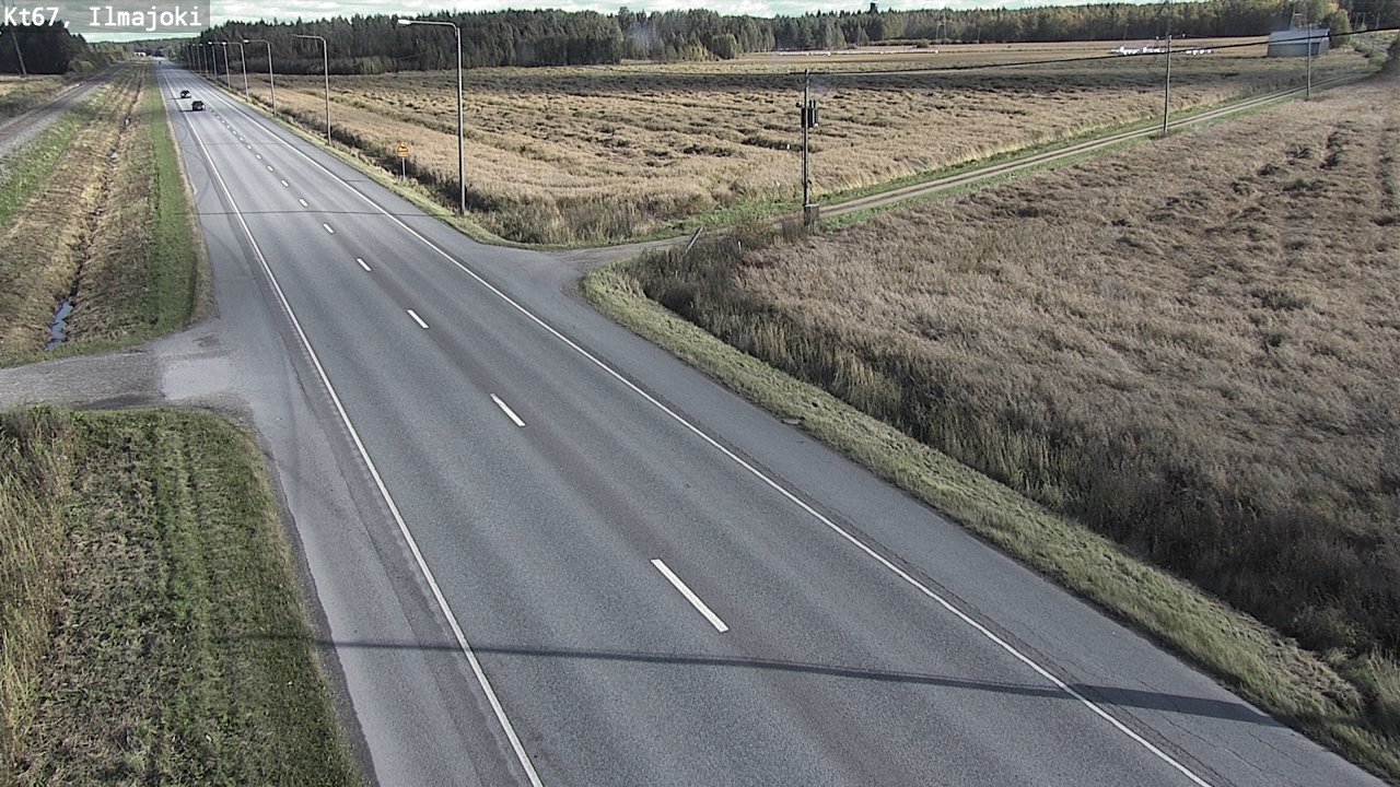 Weather Camera Image Road 67 Ilmajoki, Ilmajoki, Etelä-Pohjanmaa