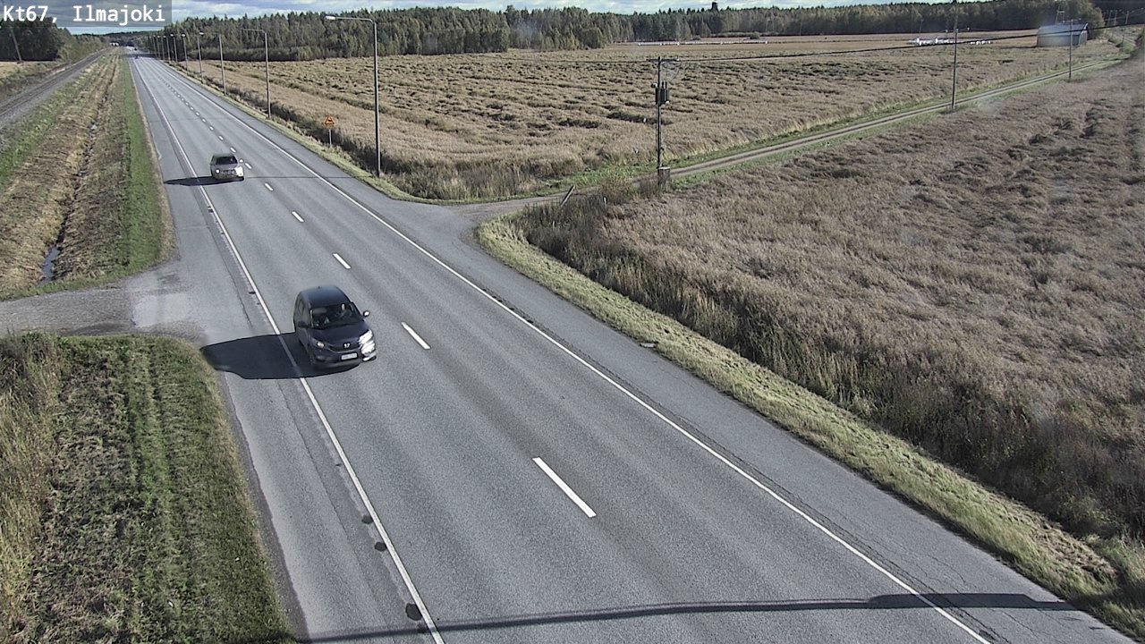 Weather Camera Image Road 67 Ilmajoki, Ilmajoki, Etelä-Pohjanmaa