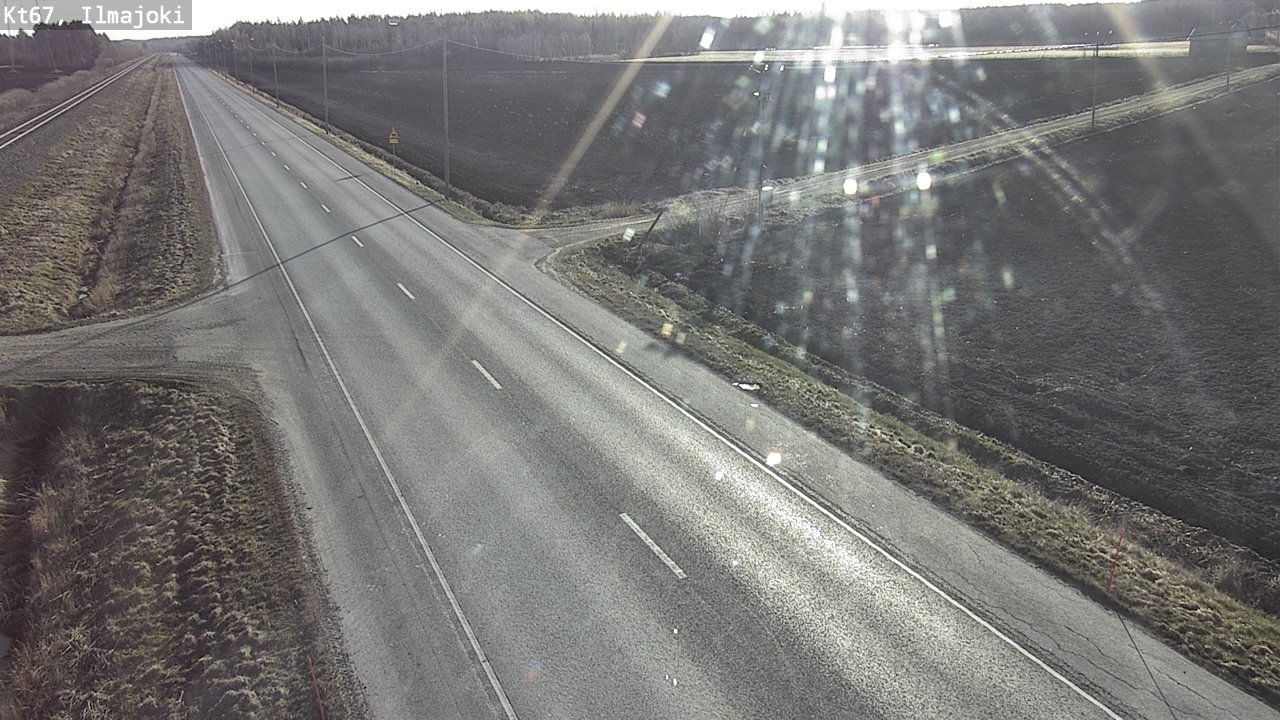 Weather Camera Image Road 67 Ilmajoki, Ilmajoki, Etelä-Pohjanmaa